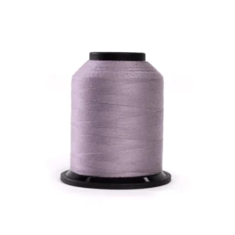 Grace Finesse 50 wt Polyester Thread – Lilac – Soft lilac purple quilting thread on a 1,100-yard mini cone