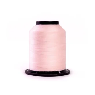 Grace Finesse 50 wt Polyester Thread – Pink Rose – Soft rose pink quilting thread on a 1,100-yard mini cone