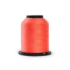 Grace Finesse 50 wt Polyester Thread – Terracotta Orange – Warm terracotta orange quilting thread on a 1,100-yard mini cone